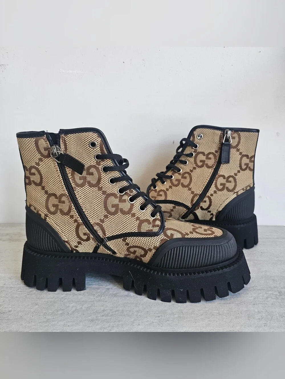 🤎 Gucci Combat Boots 🤎